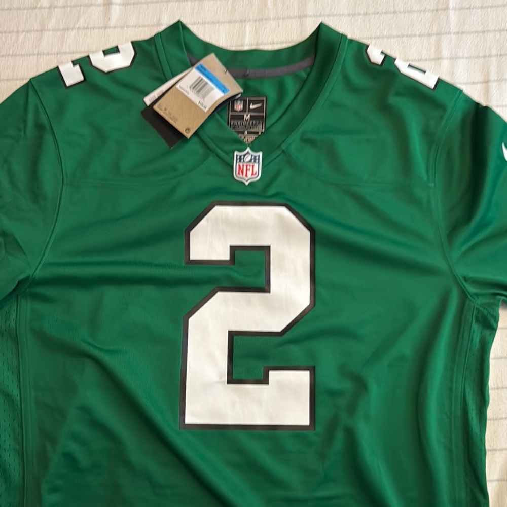 Nike Green NFL Eagles Slay Jr Jersey